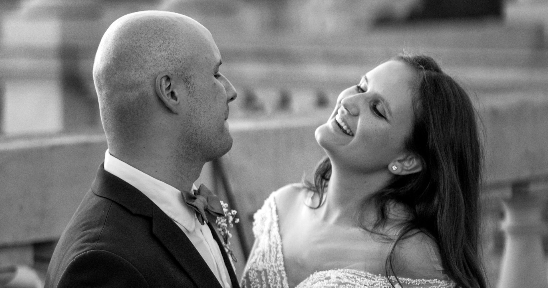 svatební focení na střeše